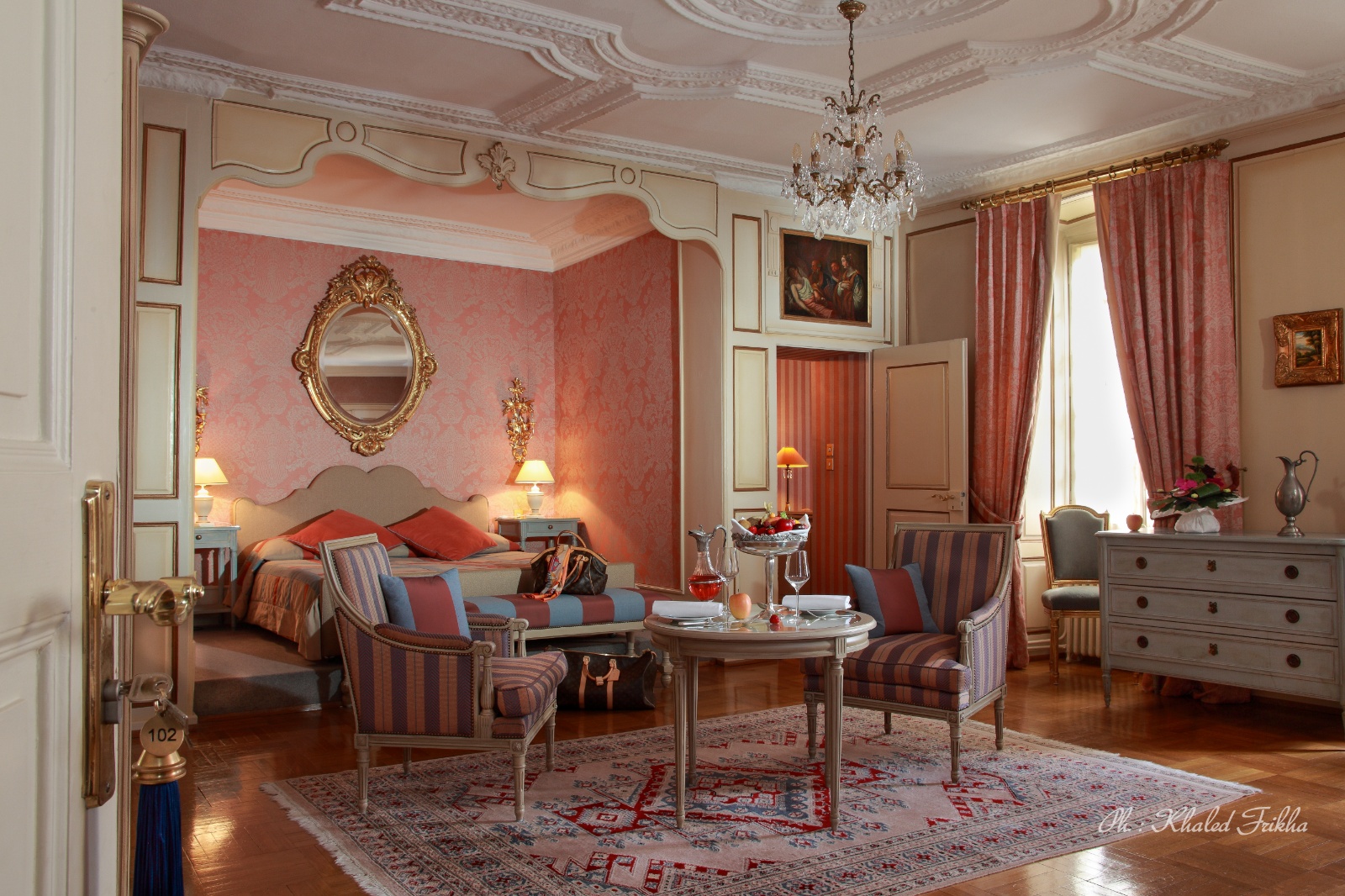 Photographe Hotel a Nancy : une jolie chambre d'hotel